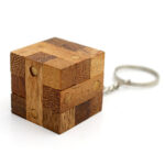Locking Puzzle Keychain