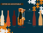 Wine Bottle Puzzle - Adjustable - Image 4