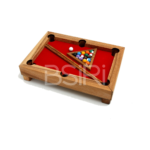 Snooker with wooden legs