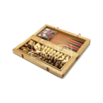 Wooden Chess 3 In 1