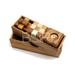 3 Games in a Wooden Box - Image 4