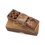 3 Games in a Wooden Box (Set2)