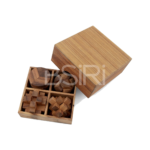 4 Games in a Wooden Box (Set2)