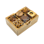6 Games in a Wooden Box (Set2)