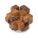 6 Games in a Wooden Box (Set4) - Image 2