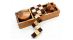 3 Games in a Wooden Box (No Lid) - Image 3